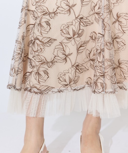 アンドクチュール And Couture チュールイレヘムスカート AND COUTURE（アンドクチュール）の「チュールイレヘムスカート