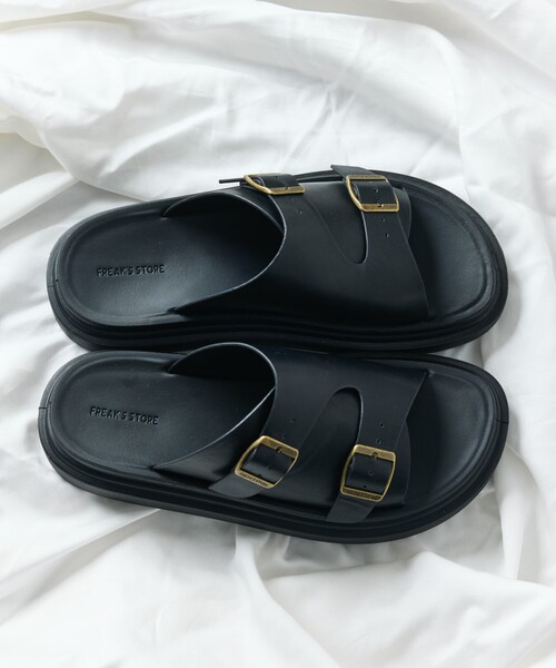 人気サンダル【Archivepke】Fling-move 001 String sandal★2色 FREAK'S STORE サンダル 限定展開 ダブルモンクストラップ
