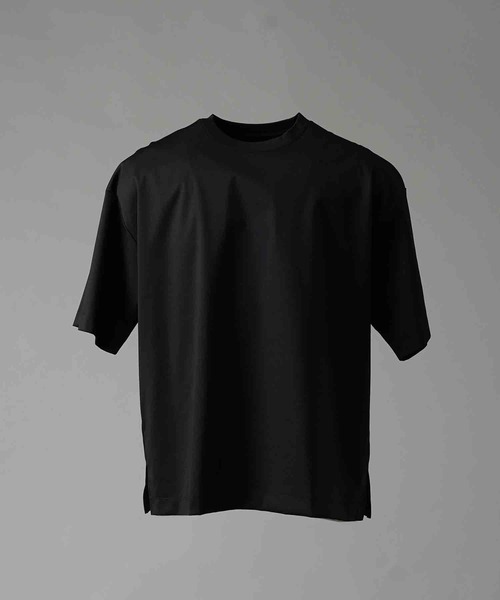 新品 未使用 メゾンスペシャル × SOLOTEX 半袖 シャツ 黒 M サイズ MAISON SPECIAL（メゾンスペシャル） tシャツ 「UNISEX」Smashing