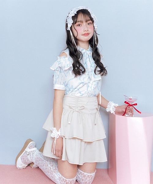 mezzo piano Junior（メゾピアノ ジュニア） パンツ ドロスト