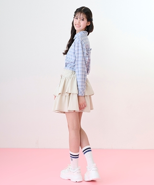 mezzo piano Junior（メゾピアノ ジュニア） パンツ ドロスト