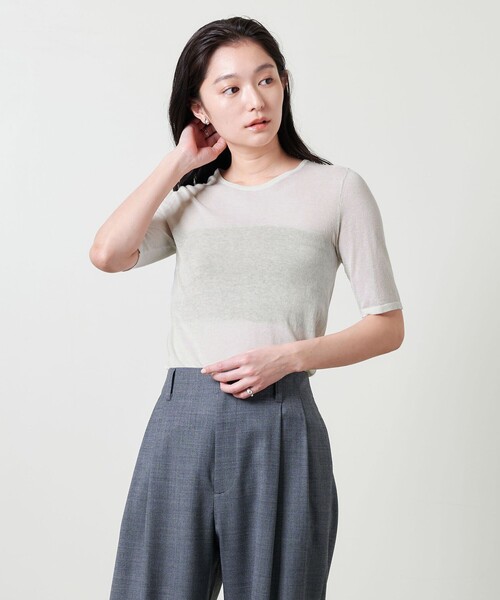 MARW UNITED ARROWS ニット セーター 「MARW ARROWS」5分袖