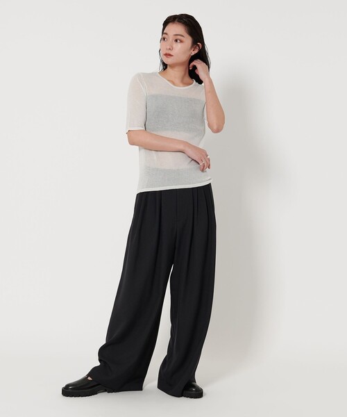MARW UNITED ARROWS ニット セーター 「MARW ARROWS」5分袖