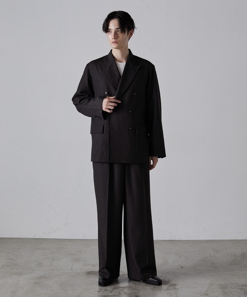 CLEL ジャケット テーラードジャケット 「CLEL」Back Brushed TR