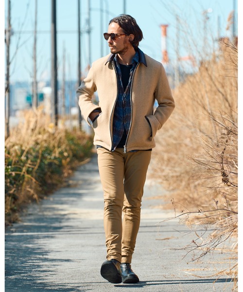 wjk チノパン 3D banana chino pants メンズ : ZOZOTOWN Yahoo!店