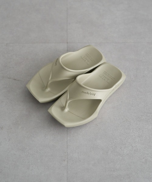 muleboy サンダル 「muleboy」SQUARE X FLIP FLOP レディース