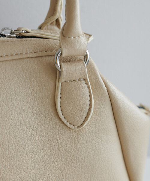 Discoat（ディスコート） ボストンバッグ フレームソフトボストン