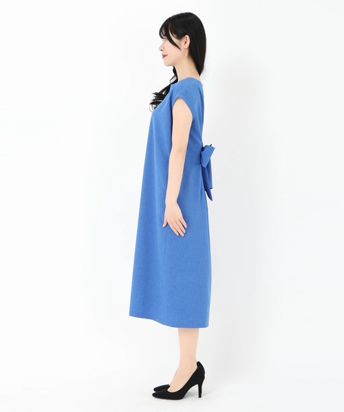極美品　ストロベリーフィールズ　ワンピース　ライトブルー　水色 STRAWBERRY-FIELDS（ストロベリーフィールズ）の「スーパー