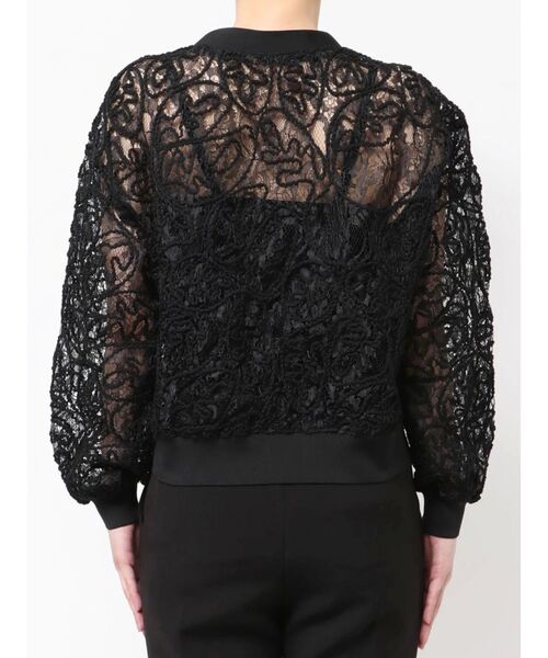 TONAL（トーナル） カーディガン コード刺繍レースカーディガン