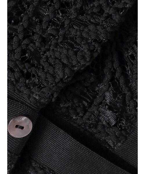 TONAL（トーナル） カーディガン コード刺繍レースカーディガン