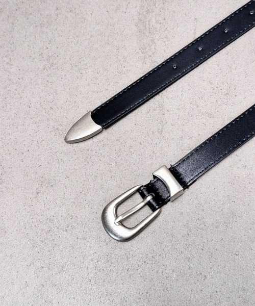 CALIFORNIA OUTFITTERS ベルト 5A25 メタルバックル スリムベルト