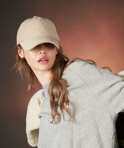 【韓国VARZAR】シルバースタッドオーバーフィットボールキャップ セール】【VARZAR/バザール】Silver stud over fit ball cap