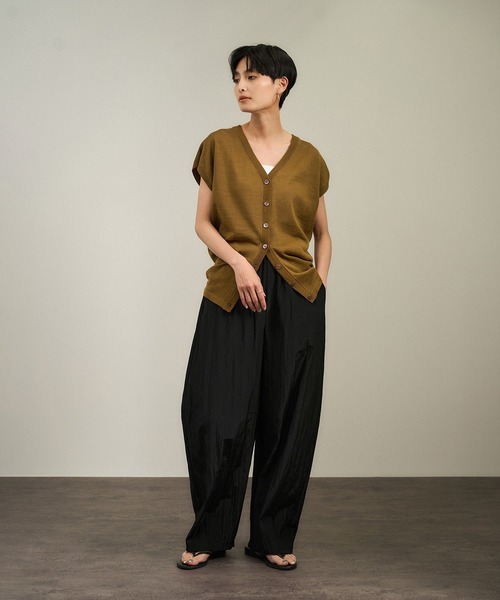 SALON adam et rope'（サロン アダム エ ロペ） パンツ ウールナイロン