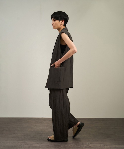 SALON adam et rope'（サロン アダム エ ロペ） パンツ ウールナイロン