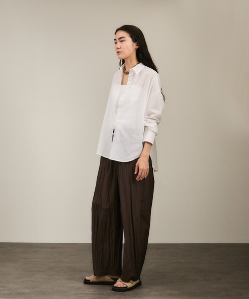 SALON adam et rope'（サロン アダム エ ロペ） パンツ ウールナイロン