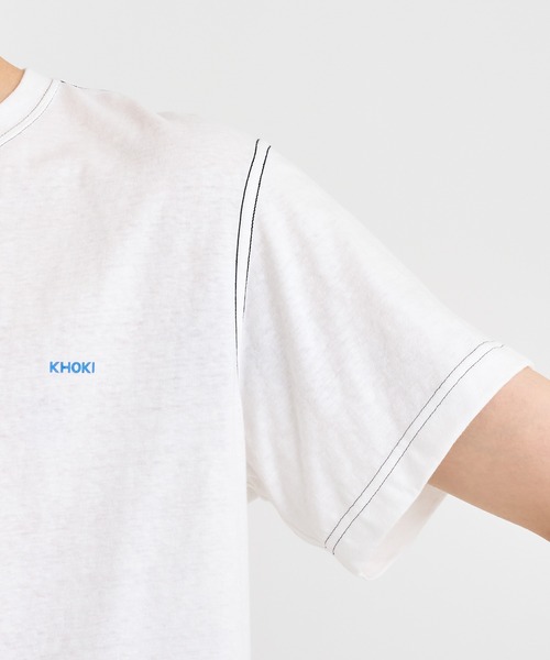KHOKI（コッキ） tシャツ 「KHOKI / コッキ」Printed T-shirt メンズ
