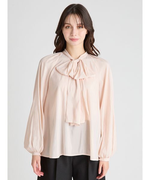 CELFORD（セルフォード） ブラウス シャツ ビッグリボンシアーブラウス