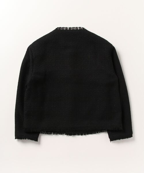 「B:MING by BEAMS」 ノーカラージャケット SMALL ブラック レディース