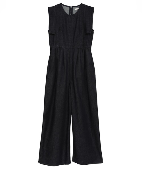 CLANE オールインワン 「CLANE/クラネ」SQUARE SLEEVE DENIM ALL