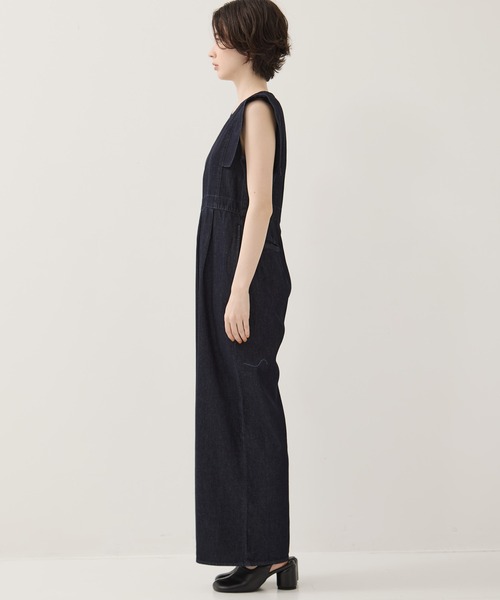 CLANE（クラネ） オールインワン 「CLANE/クラネ」SQUARE SLEEVE DENIM