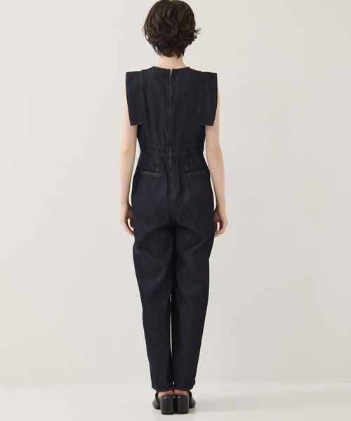 CLANE デニムオールインワン　サイズ1 正規品 CLANE（クラネ） オールインワン 「CLANE/クラネ」SQUARE SLEEVE DENIM