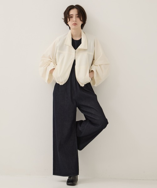 CLANE（クラネ） オールインワン 「CLANE/クラネ」SQUARE SLEEVE DENIM