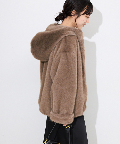 ジャケット・アウター SLOBE IENA Mink Fake fur Coat SLOBE IENA（スローブイエナ）の「Mink Fake fur Coat（その他
