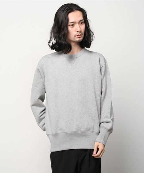 LOOPWHEELER（ループウィラー） スウェットカットソー LARGE ヘザー