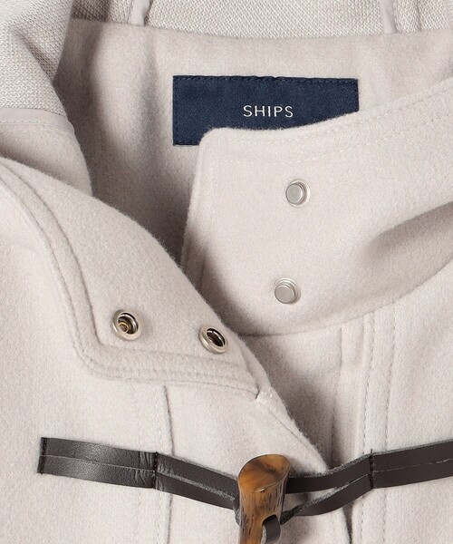 SHIPS（シップス） ダッフルコート MEDIUM グレー レディース