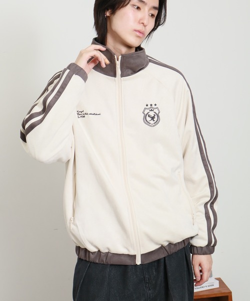 カンゴール  アウター KANGOL/カンゴール別注 オーバーサイズ シープボアフリースジャケット