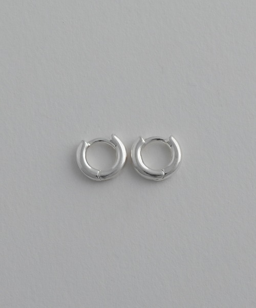 whoseA（フーシー） ピアス 「silver925」CircleHoopPierce8mm