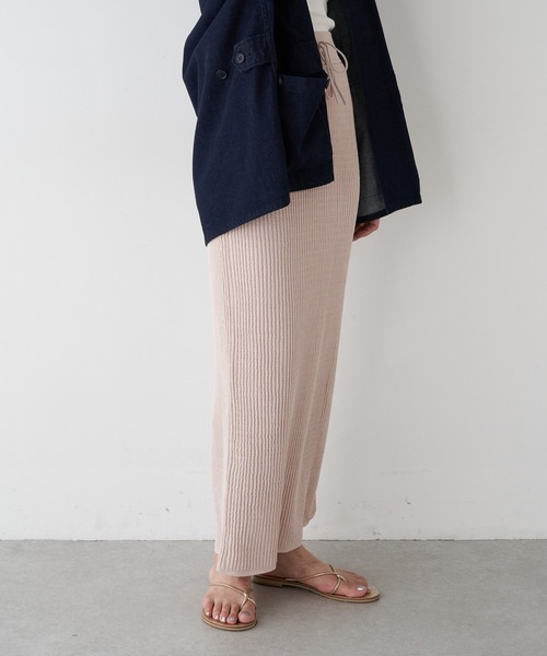 「SHENERY」 ニットスカート FREE ブルー レディース_画像9