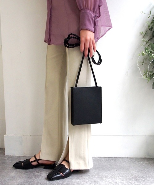 「cava cava」 ヒールサンダル 24.5cm ネイビー レディース_画像8