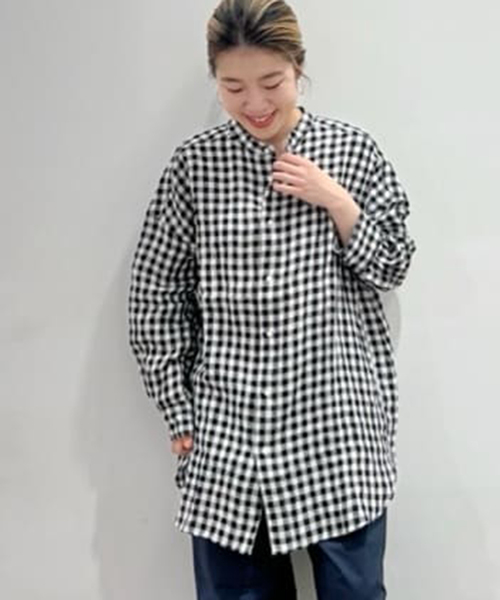 「JOURNAL STANDARD LUXE」 長袖シャツ FREE ブラック系その他 レディース_画像6