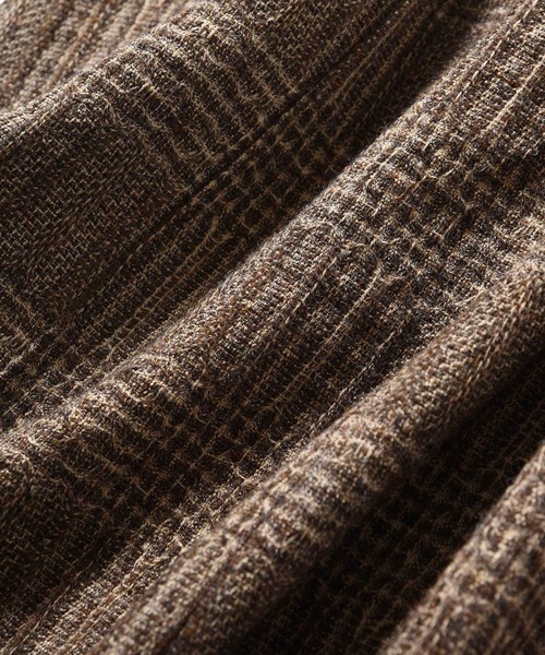 「ELIN」 長袖ワンピース 36 ブラウン レディース_画像2