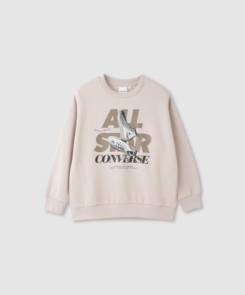 トレーナー CONVERS 転写プリントトレーナー キッズ 子供服 男の子 女の子 | CONVERSE