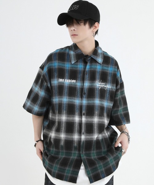 「A‘gem 9」 半袖Tシャツ M パープル メンズ_画像5