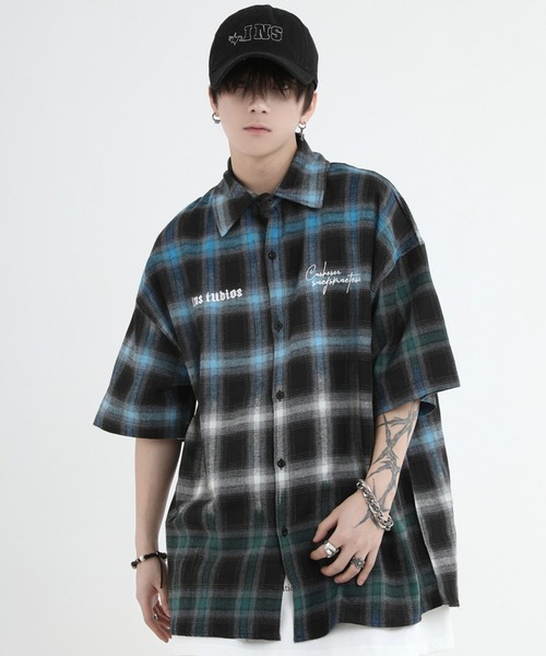 「A‘gem 9」 半袖Tシャツ M パープル メンズ_画像7