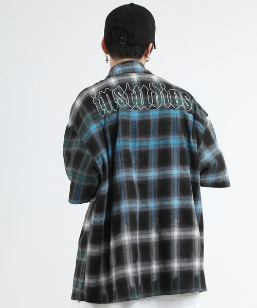 「A‘gem 9」 半袖Tシャツ M パープル メンズ_画像8