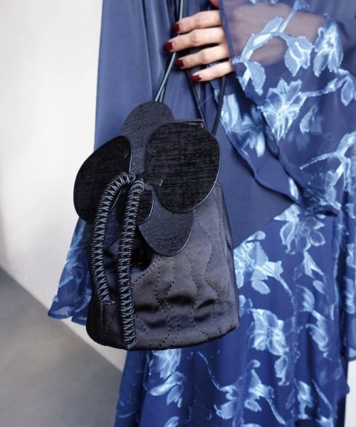 sahara（サハラ） ショルダーバッグ バッグ Flower Motif Drawstring