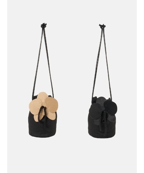 sahara（サハラ） ショルダーバッグ バッグ Flower Motif Drawstring