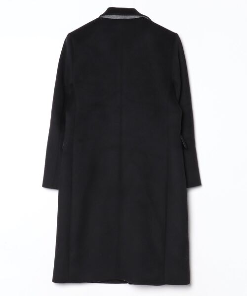 「green label relaxing」 チェスターコート 36 ブラック レディース_画像2