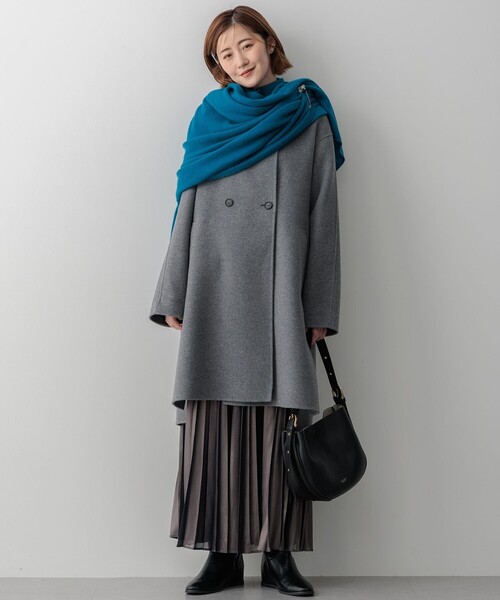 23区（ニジュウサンク） チェスターコート 48 ブラウン レディース