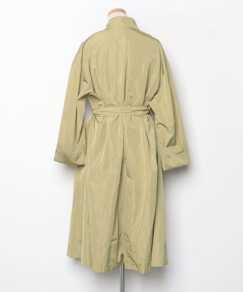 「PAPILLONNER」 スプリングコート FREE グリーン レディース_画像2