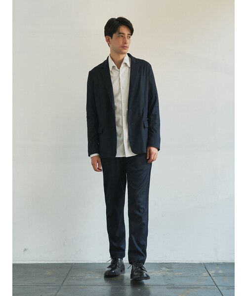 ジャケット テーラードジャケット 「TRANSITION」Jerseyホームスパン2B