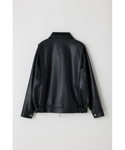 STYLEMIXER（スタイルミキサー） 革ジャン ライダース リブカラー