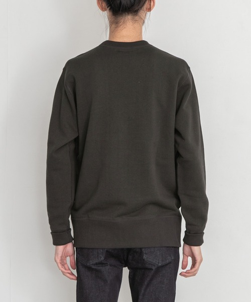 LOOPWHEELER（ループウィラー） スウェットカットソー LARGE ブラック