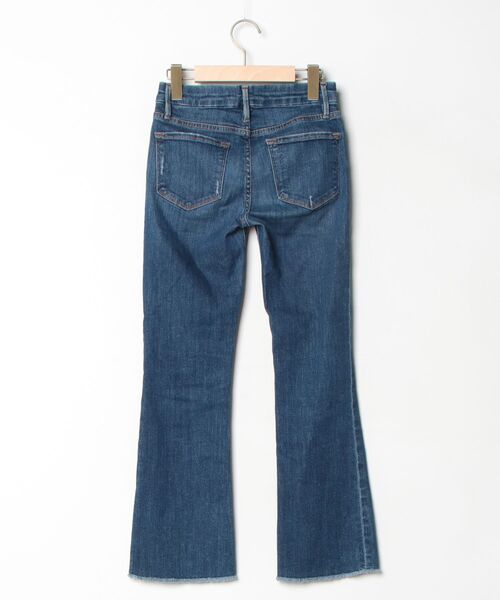「FRAME DENIM」 ブーツカットデニムパンツ 24 ネイビー レディース_画像2