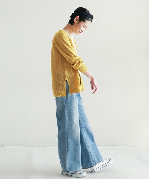 「NOMBRE IMPAIR」 カーディガン FREE ベージュ レディース_画像2