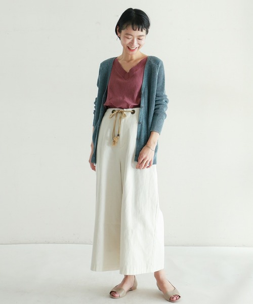 「NOMBRE IMPAIR」 カーディガン FREE ベージュ レディース_画像7